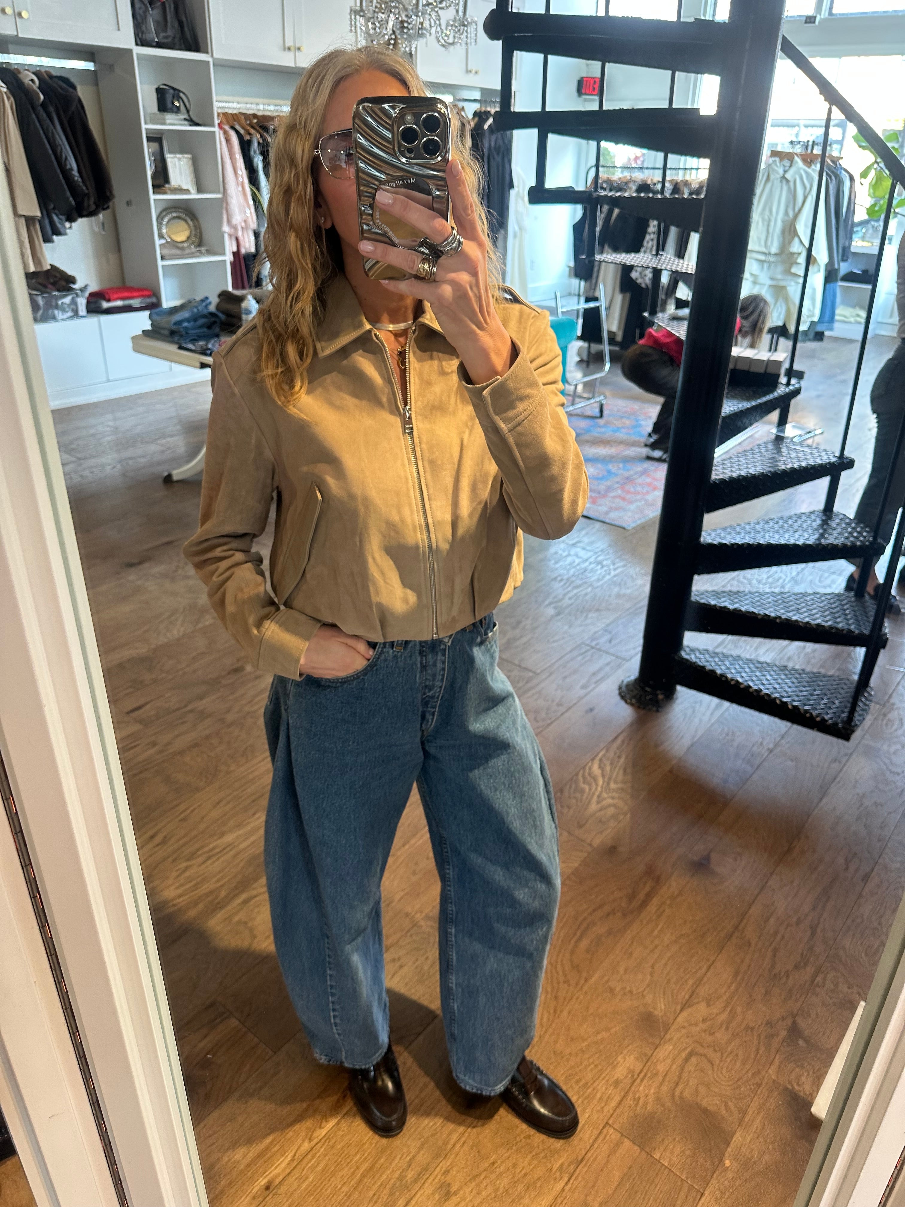 Robbie Suede Jacket