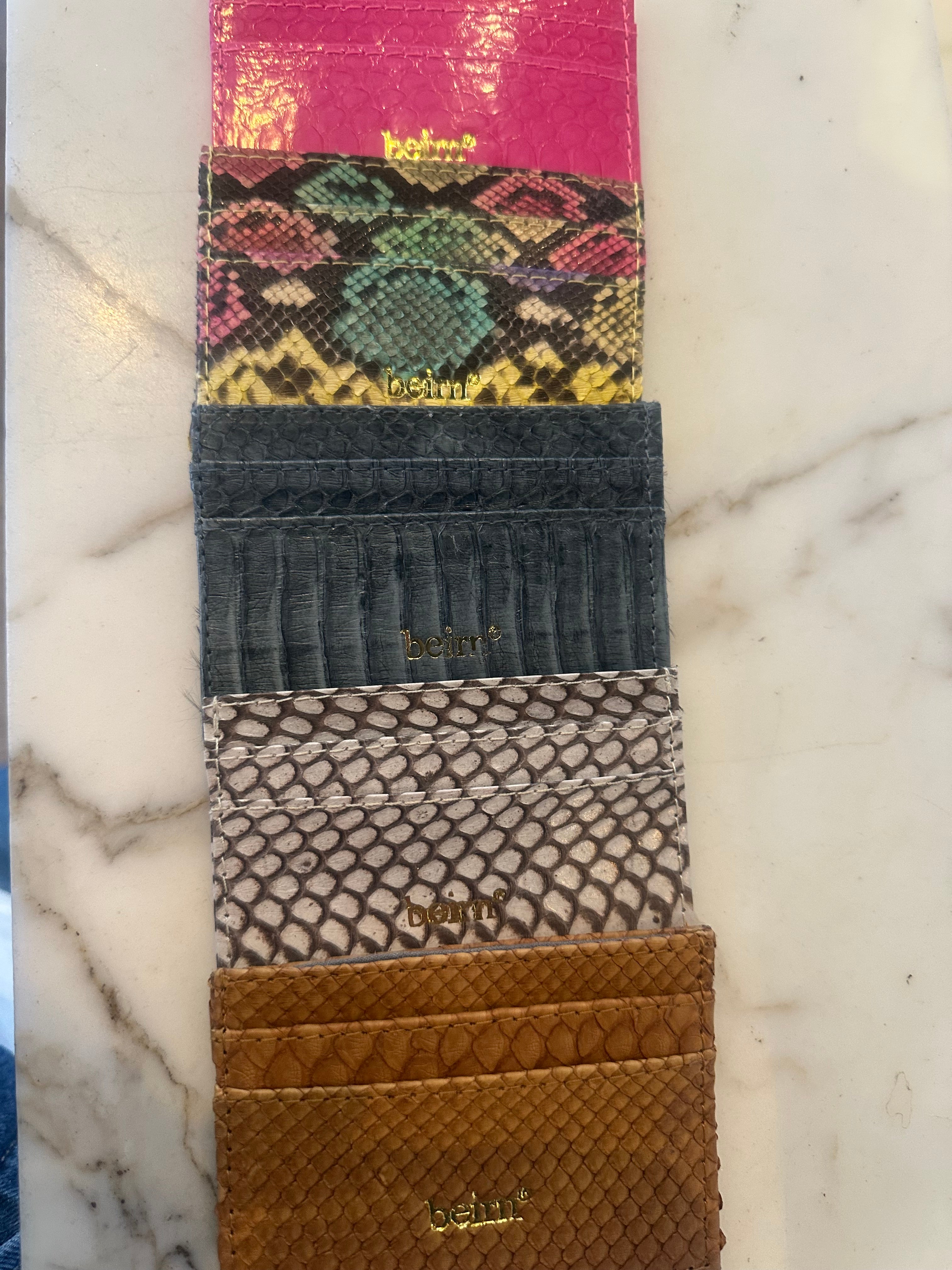 Python Card Wallet