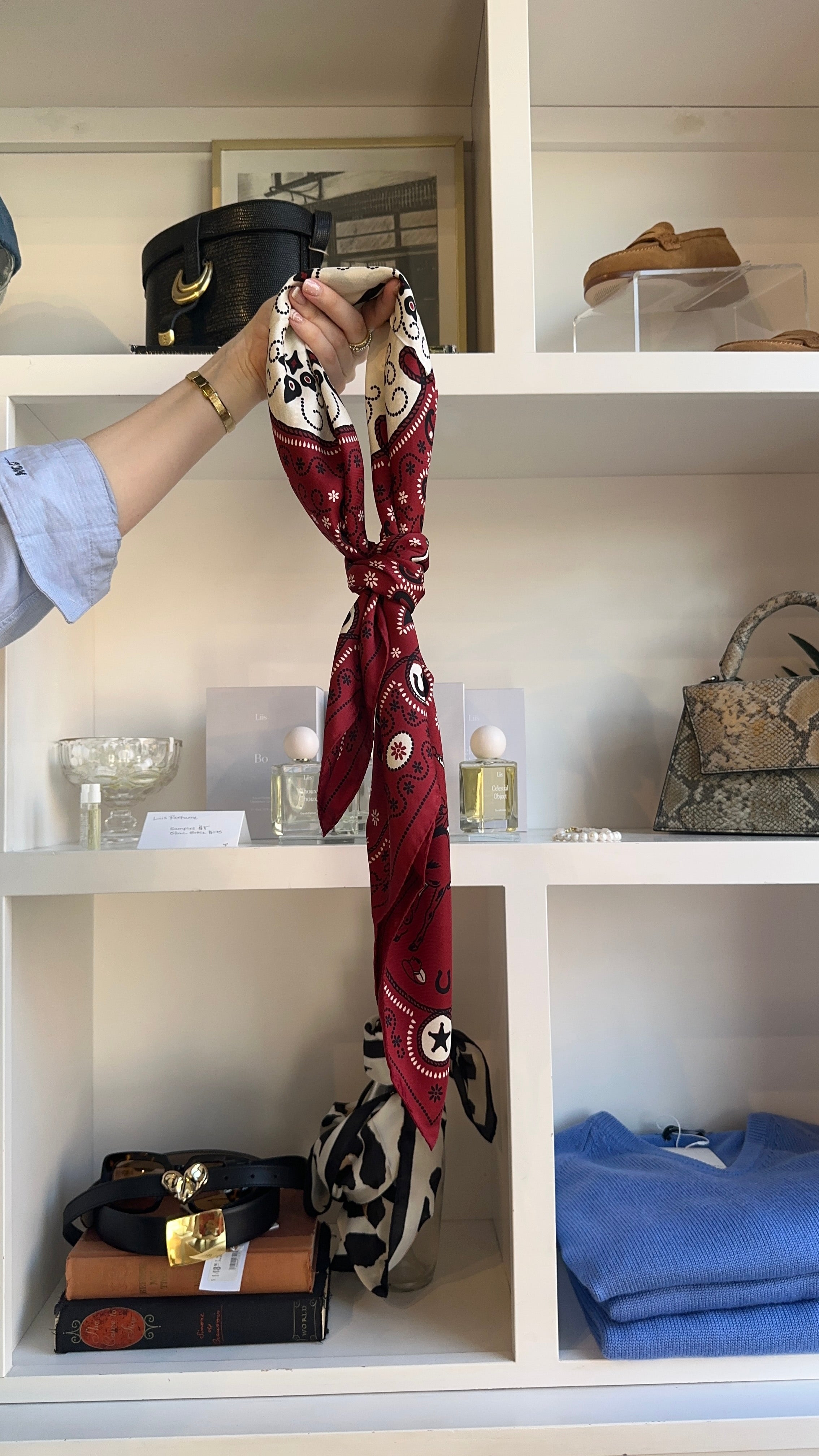 Far West Silk Scarf