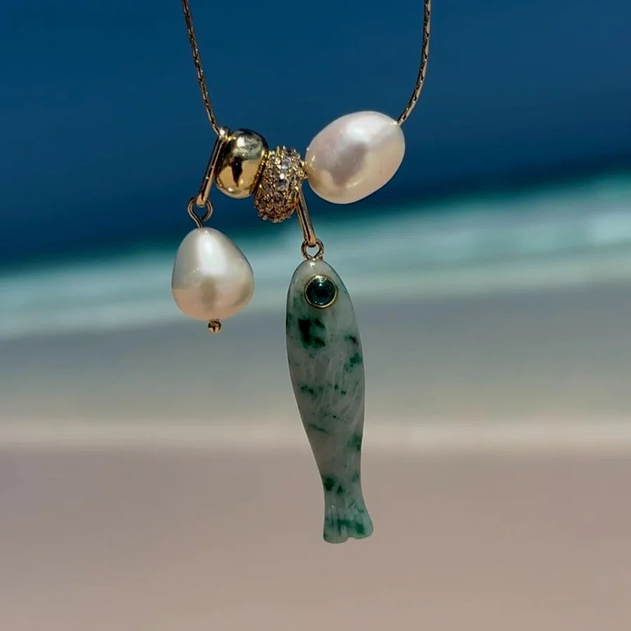 Fortuna Green Dot Charm