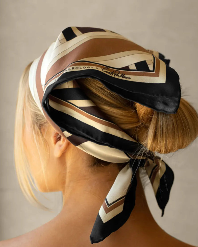 Lost Pattern x Leatherology Silk Scarf