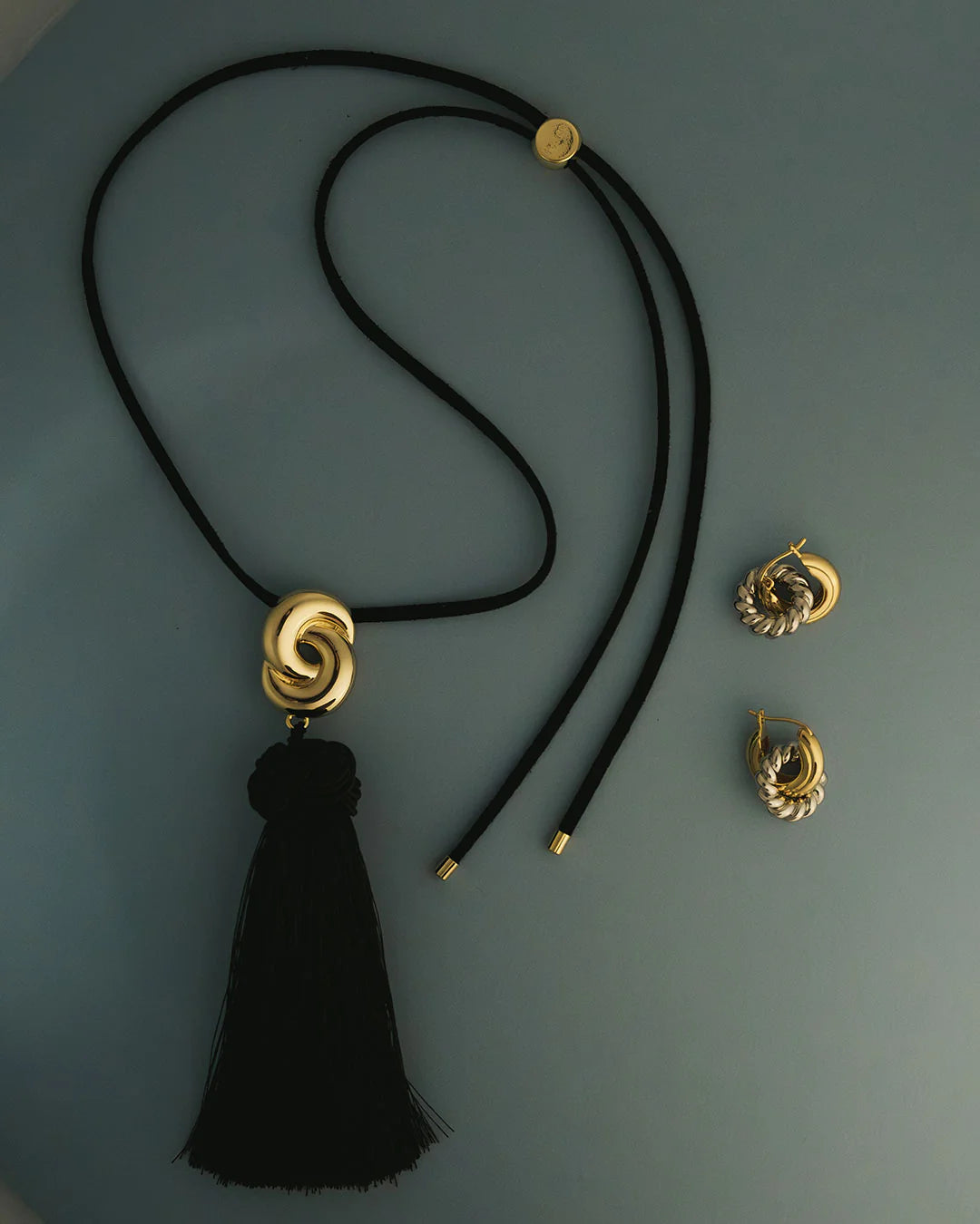 Solstice Knot Tassel Necklace