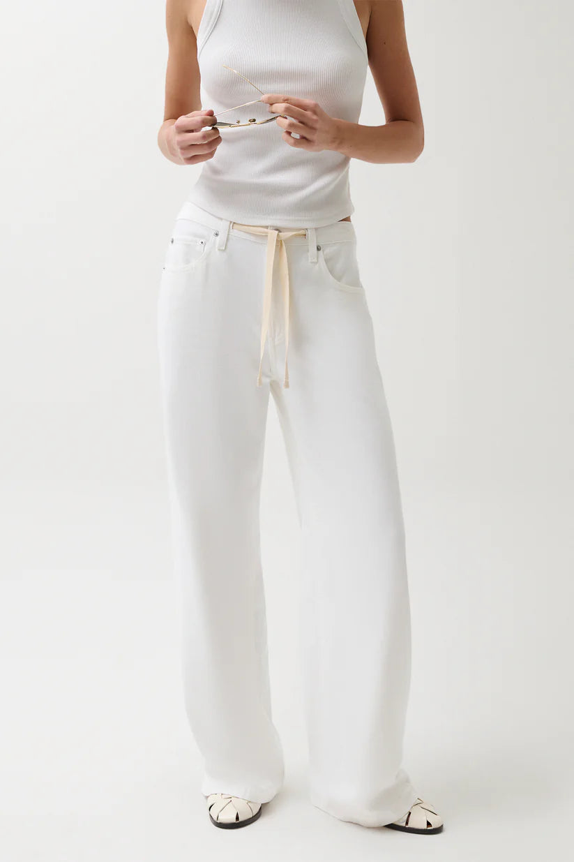 Jadyn Mid Rise Drawstring Jean