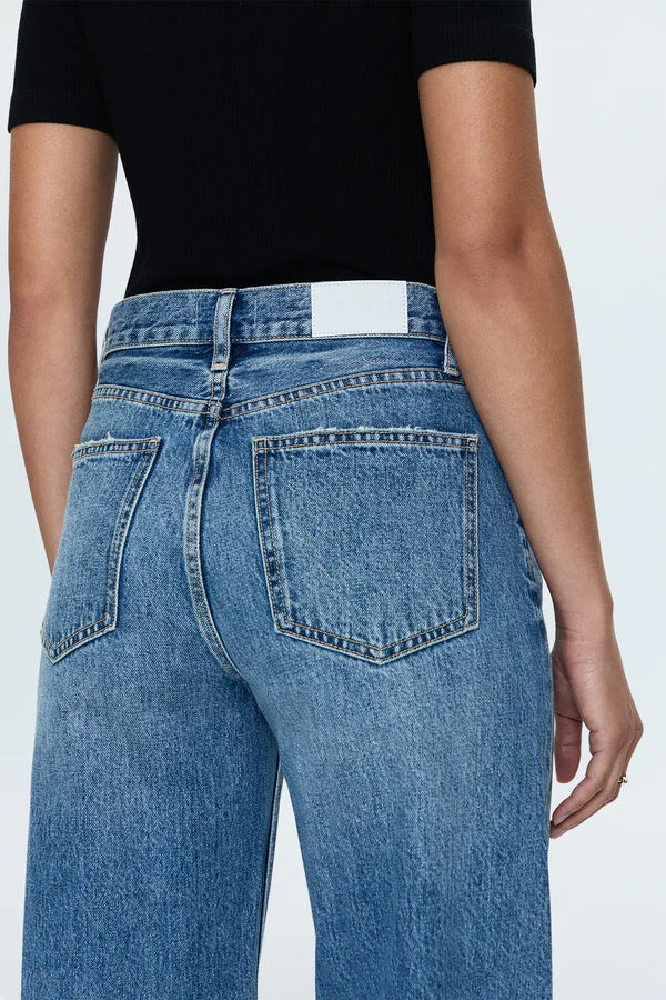 Wes High-Rise Barrel Jean