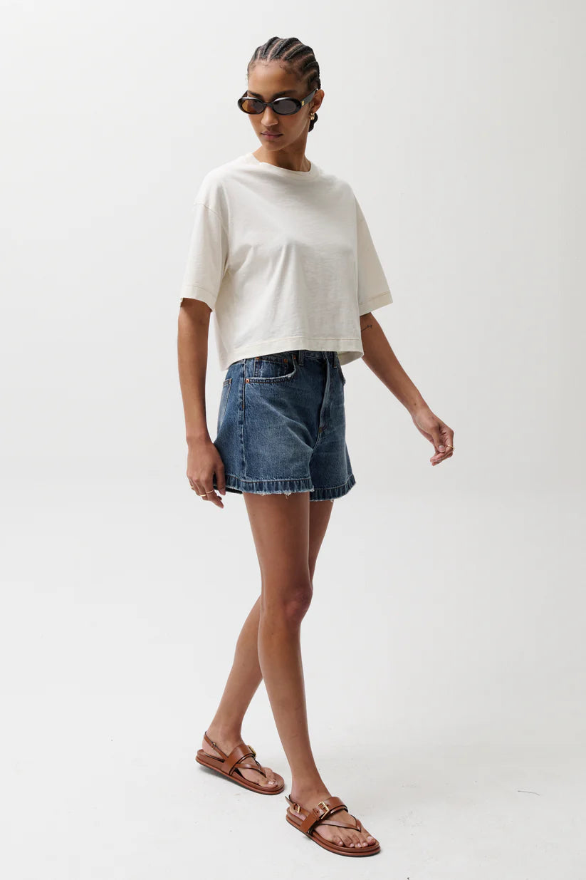 Saige High Rise A-line Short