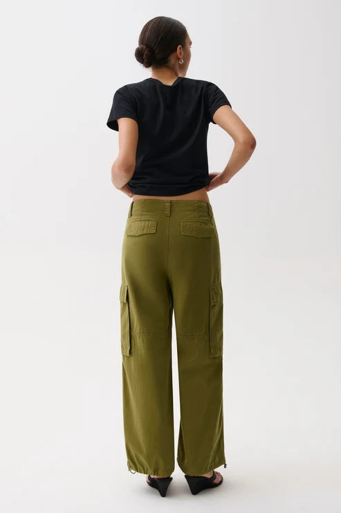 Petra Drawstring Harem Cargo Pant