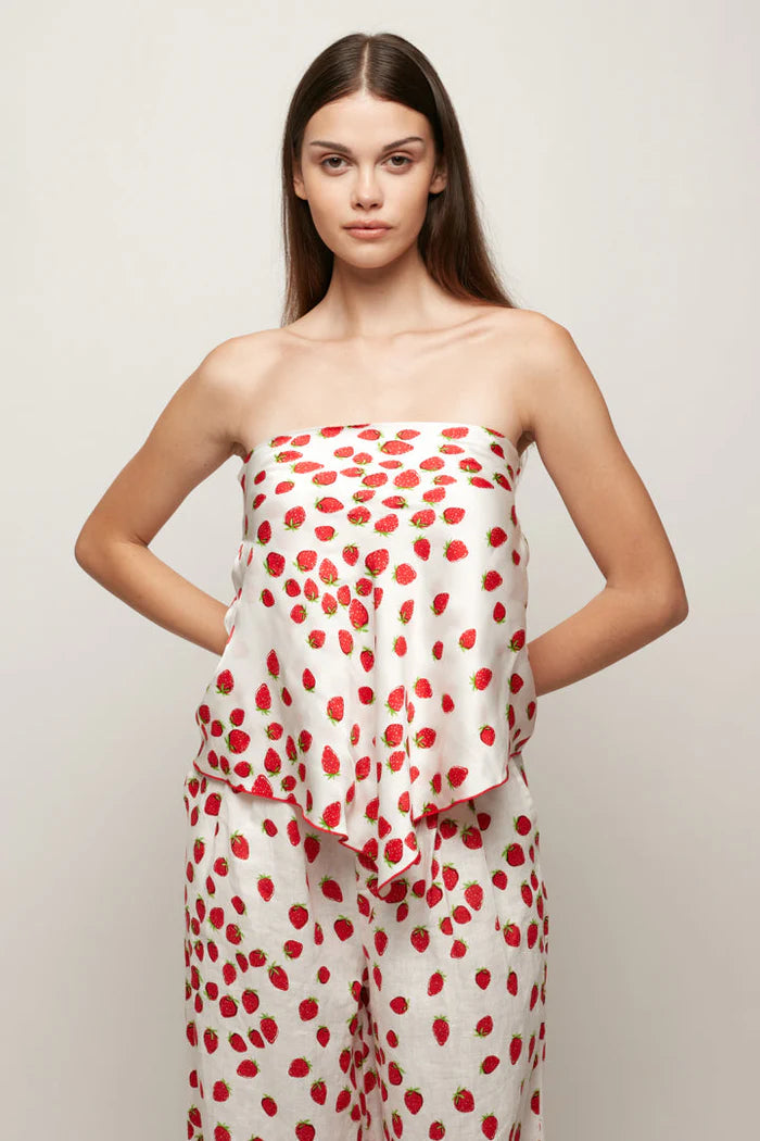 Satin Scarf Top