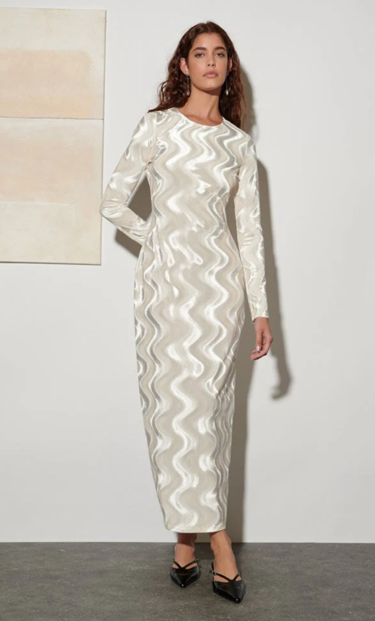 Cecily Velvet Midi Dress