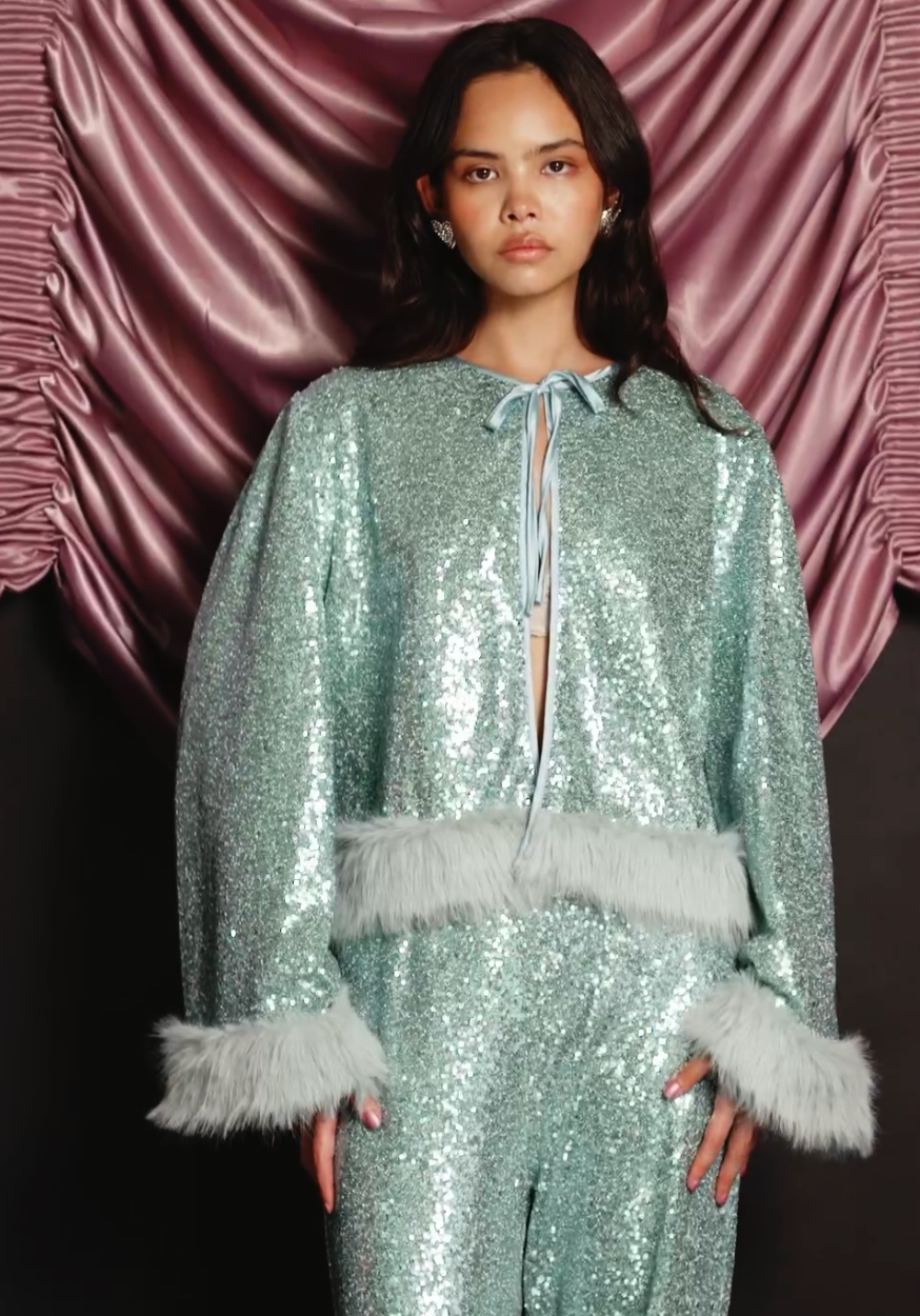 Disco Darling Sequin Top