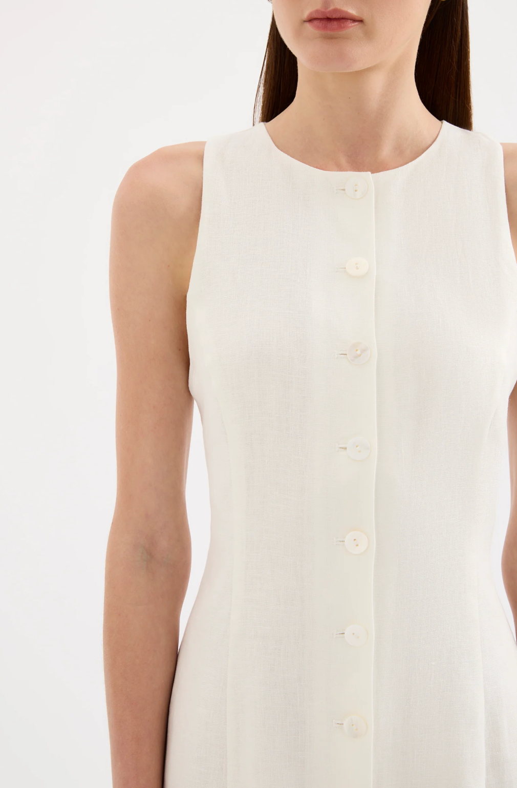 Mazi Linen Mini Dress