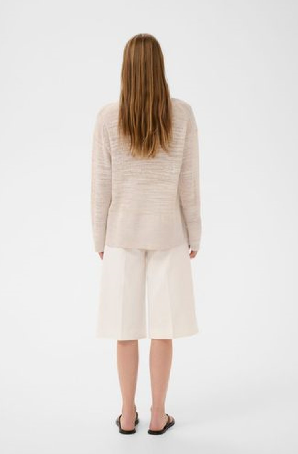 Nita Cotton Mix V-neck Jumper