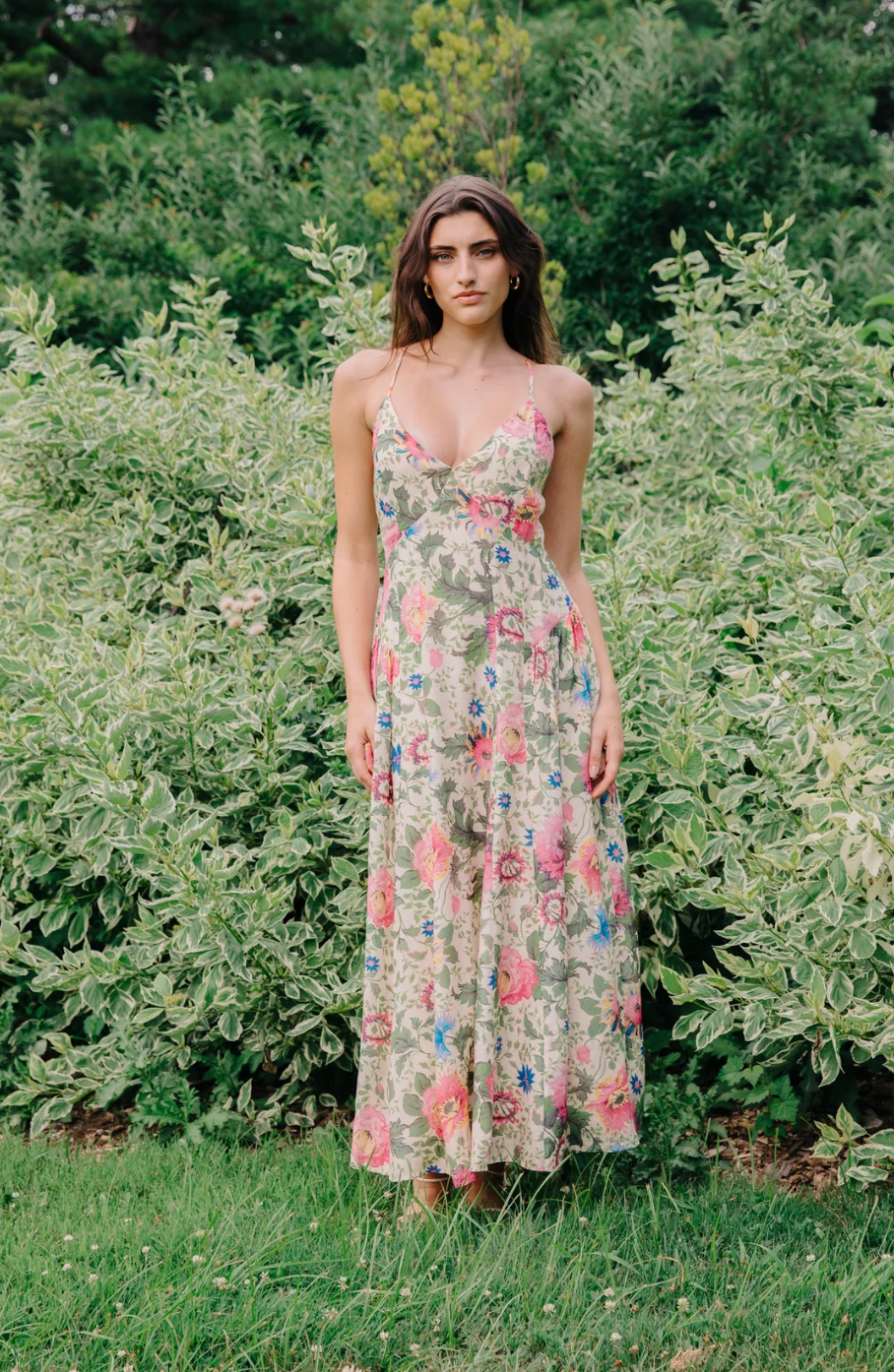 Fiorella Milla Floral Maxi Dress