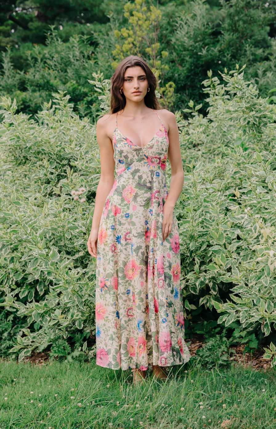 Fiorella Milla Floral Maxi Dress