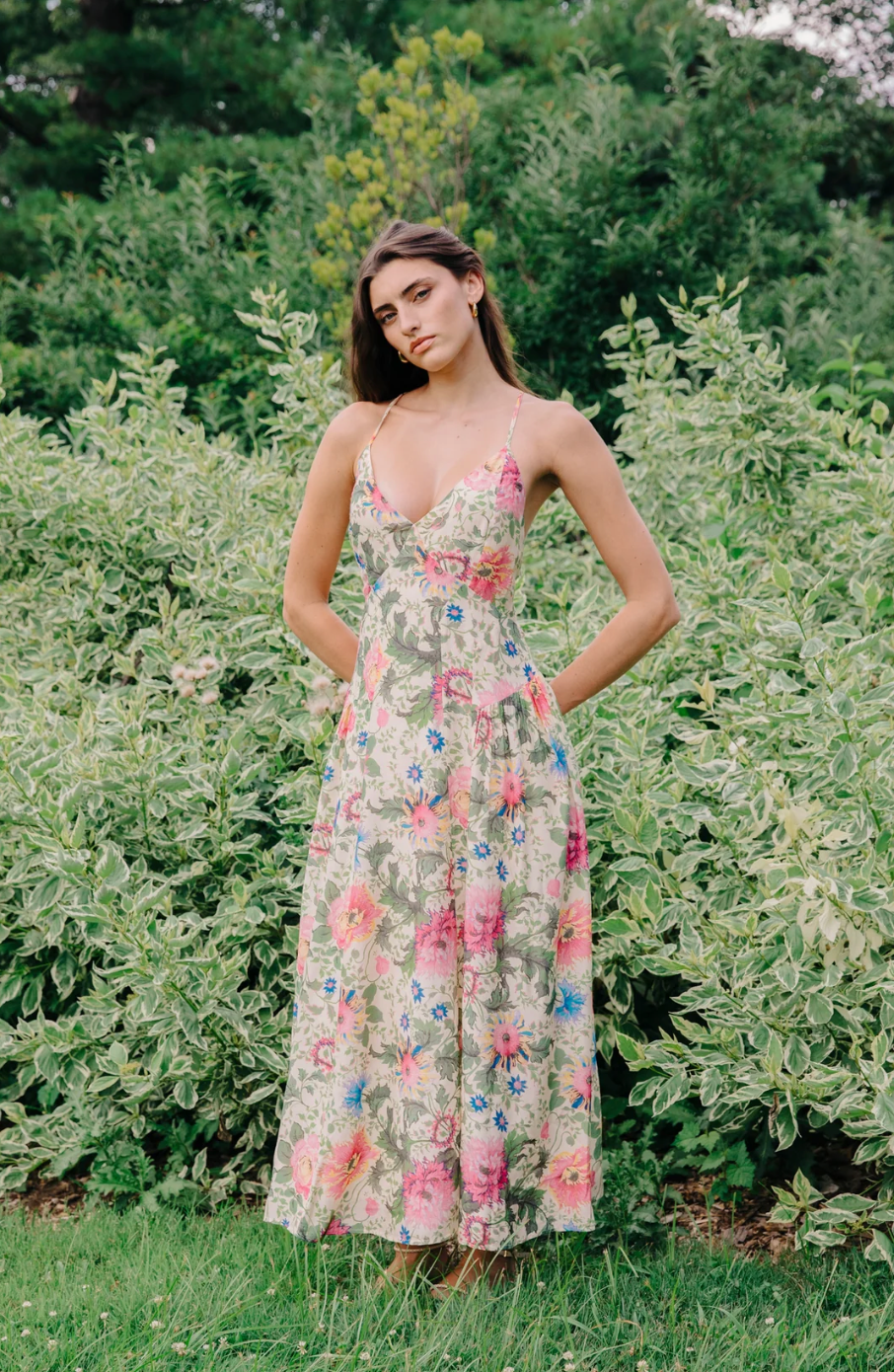 Fiorella Milla Floral Maxi Dress