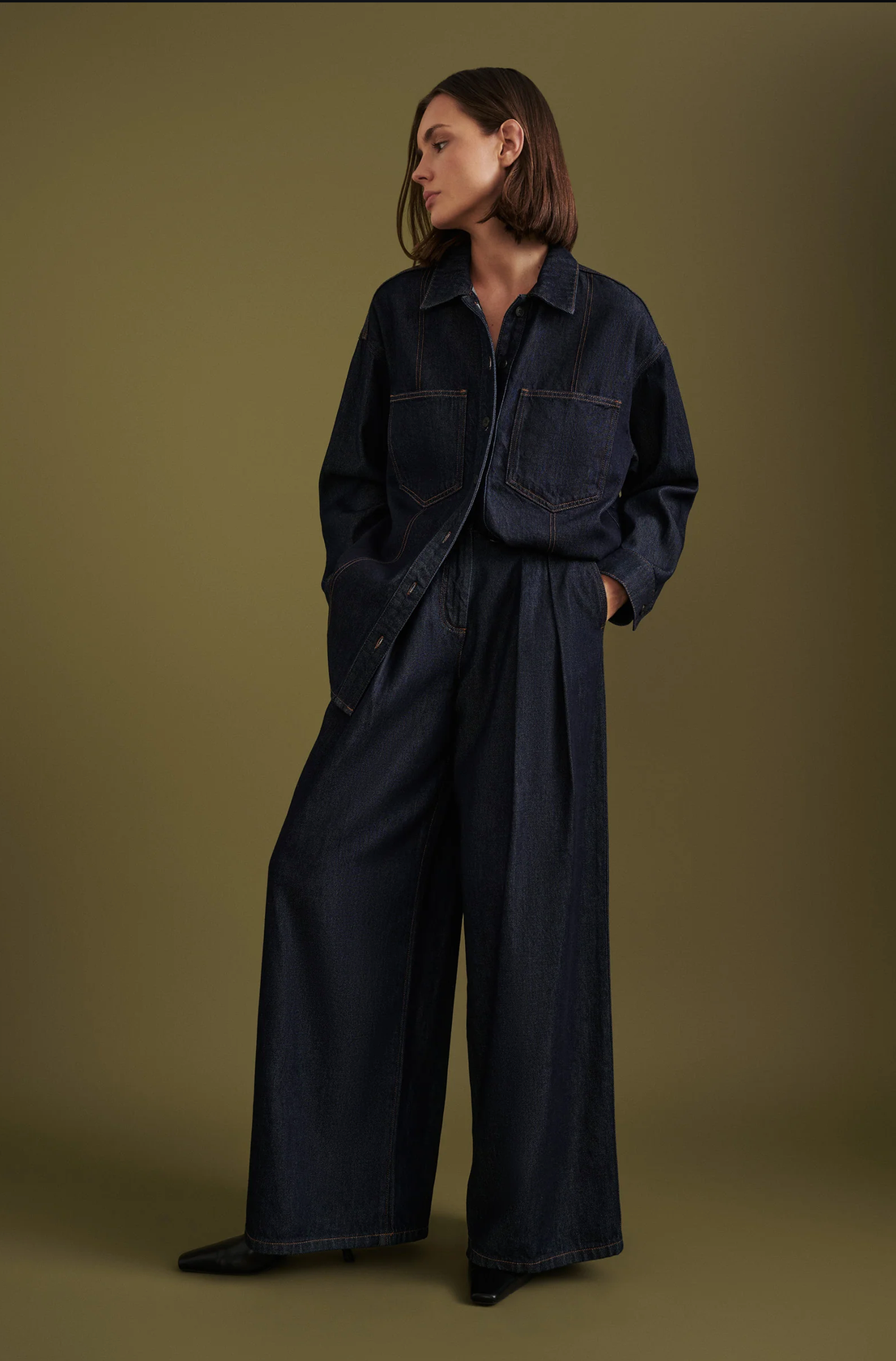Vita Denim Overshirt