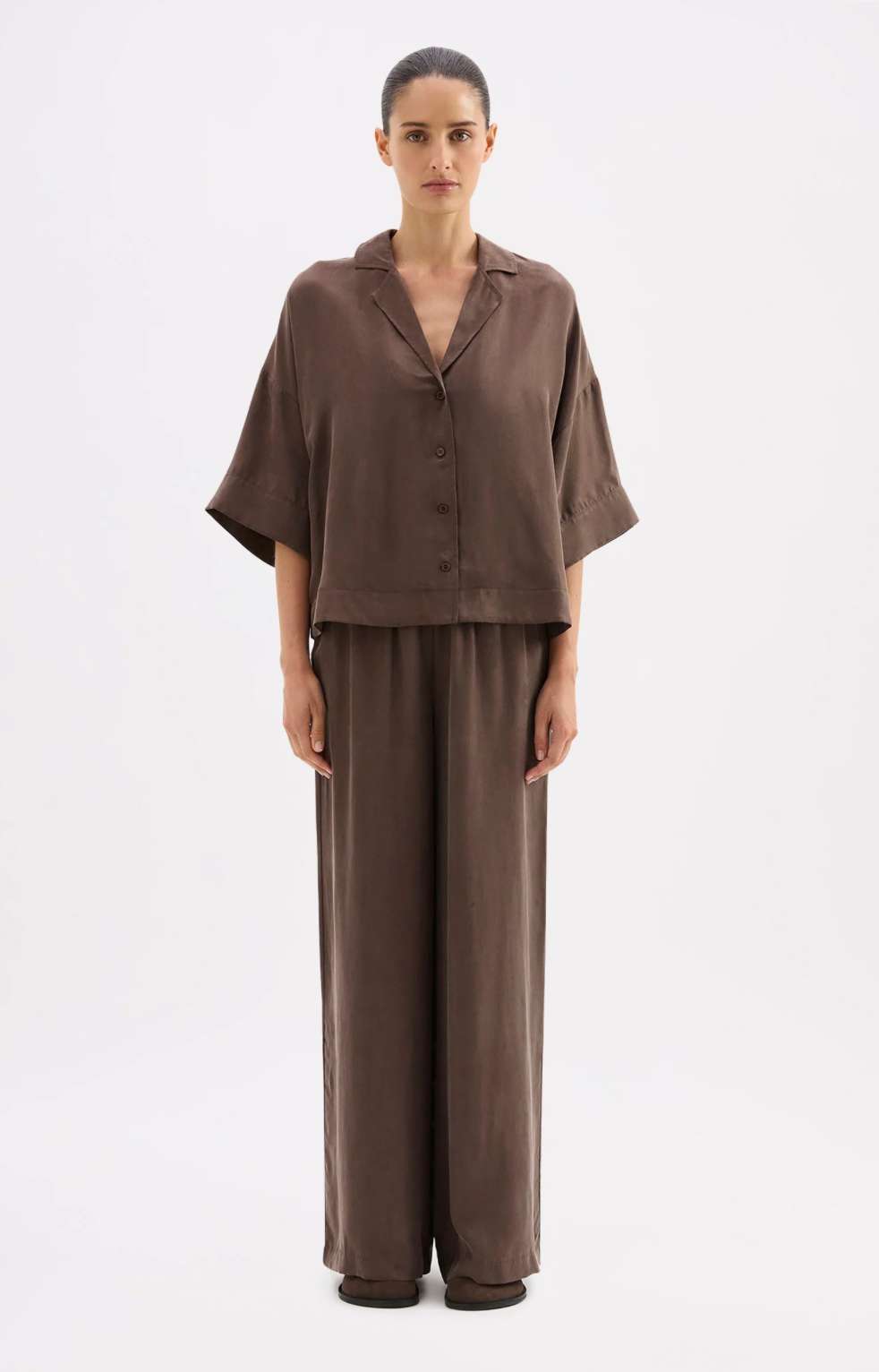 Rika SS Cupro Shirt