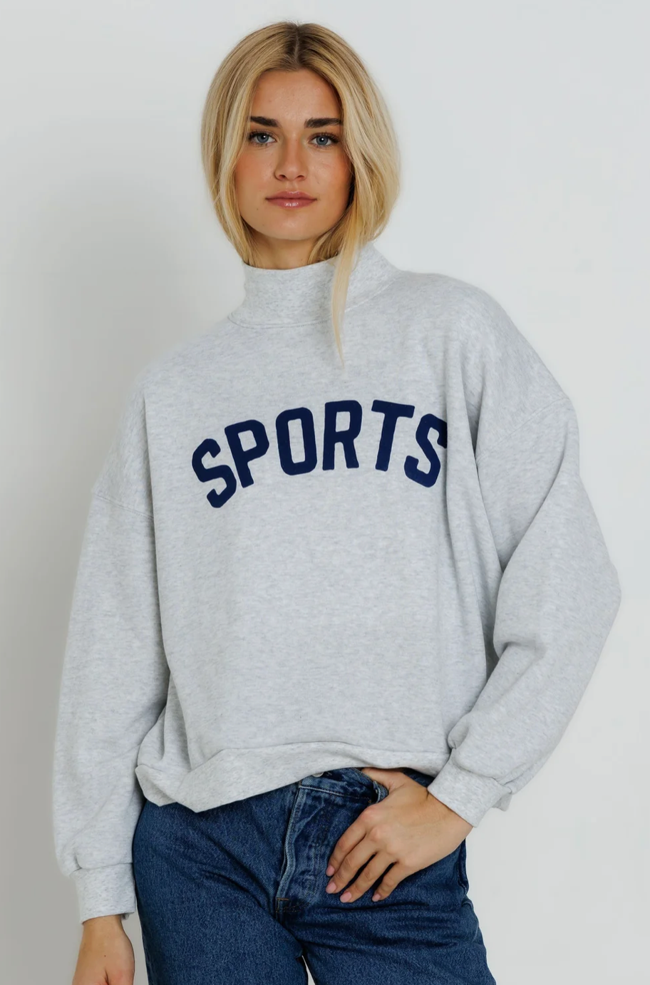 Mockneck Sweatshirt