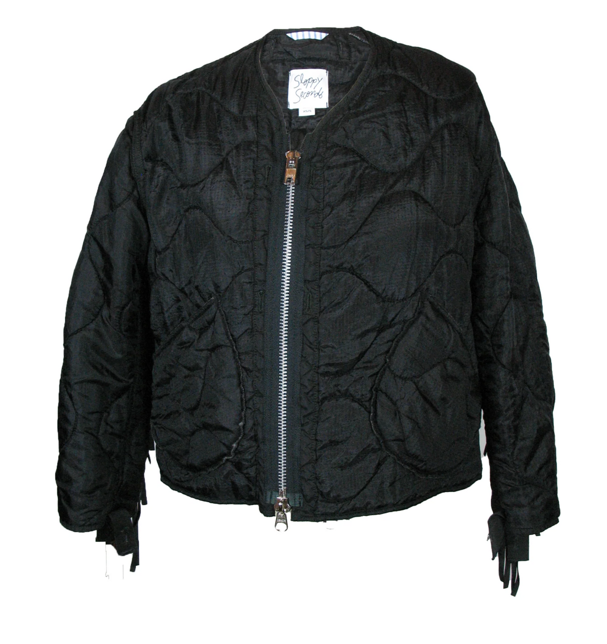 Military Liner Fringe Jacket.