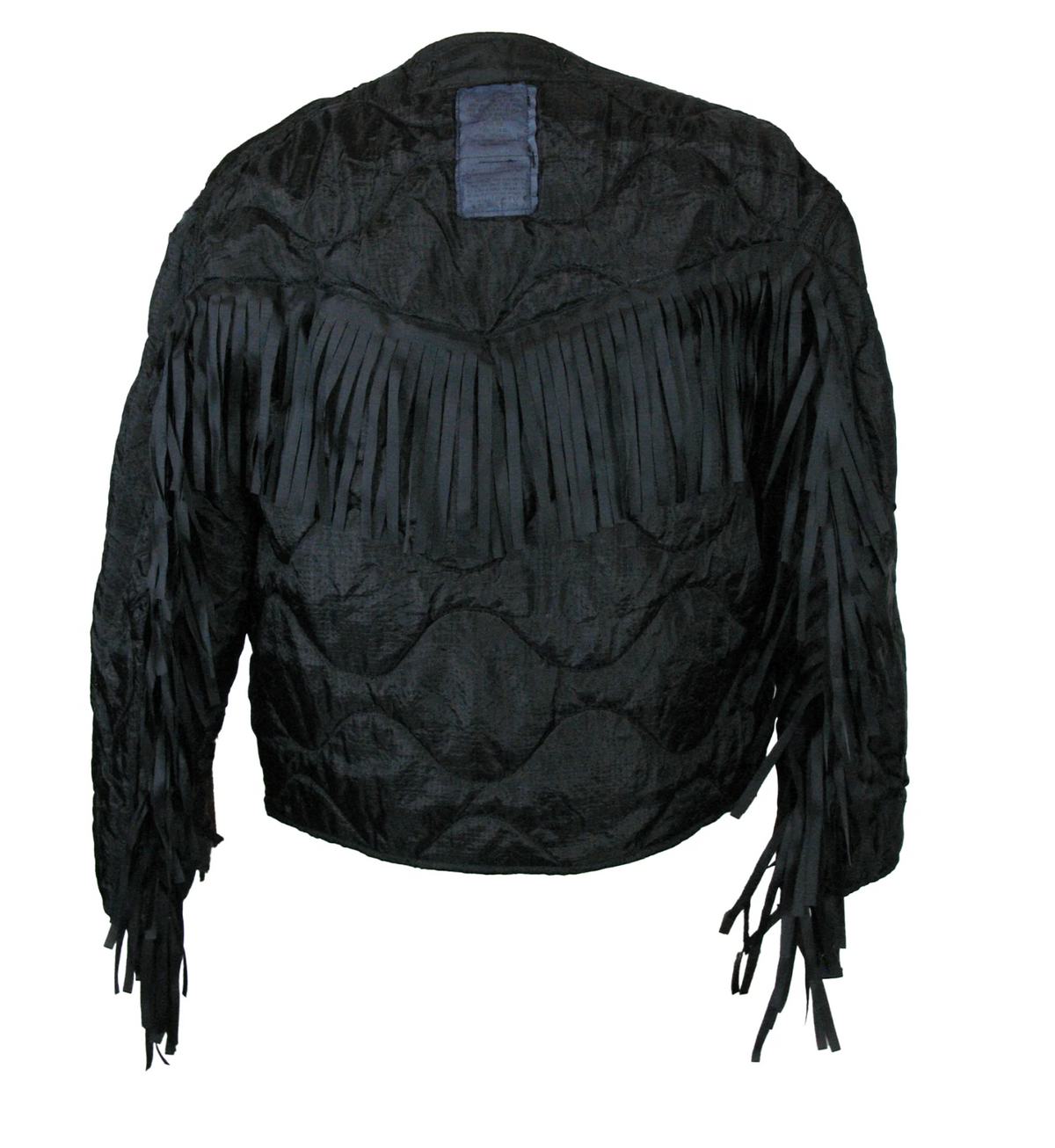 Military Liner Fringe Jacket.