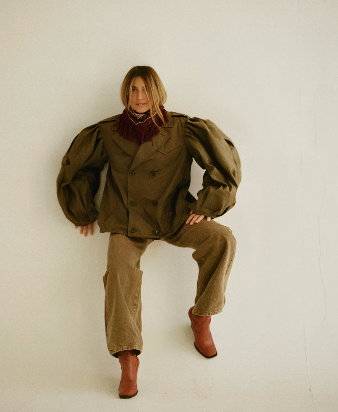 The Puffed Sleeve Trench