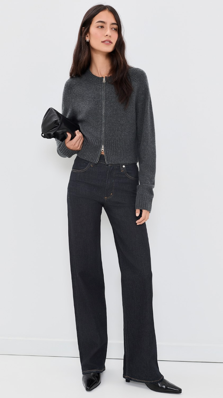 Eddie Zip Up Cardigan