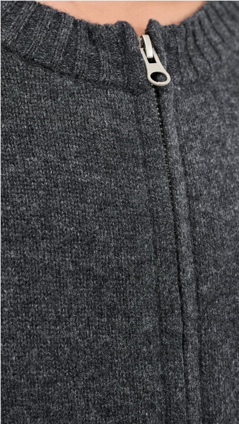 Eddie Zip Up Cardigan