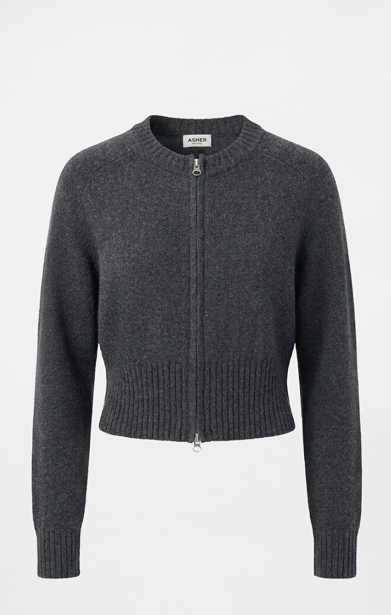 Eddie Zip Up Cardigan
