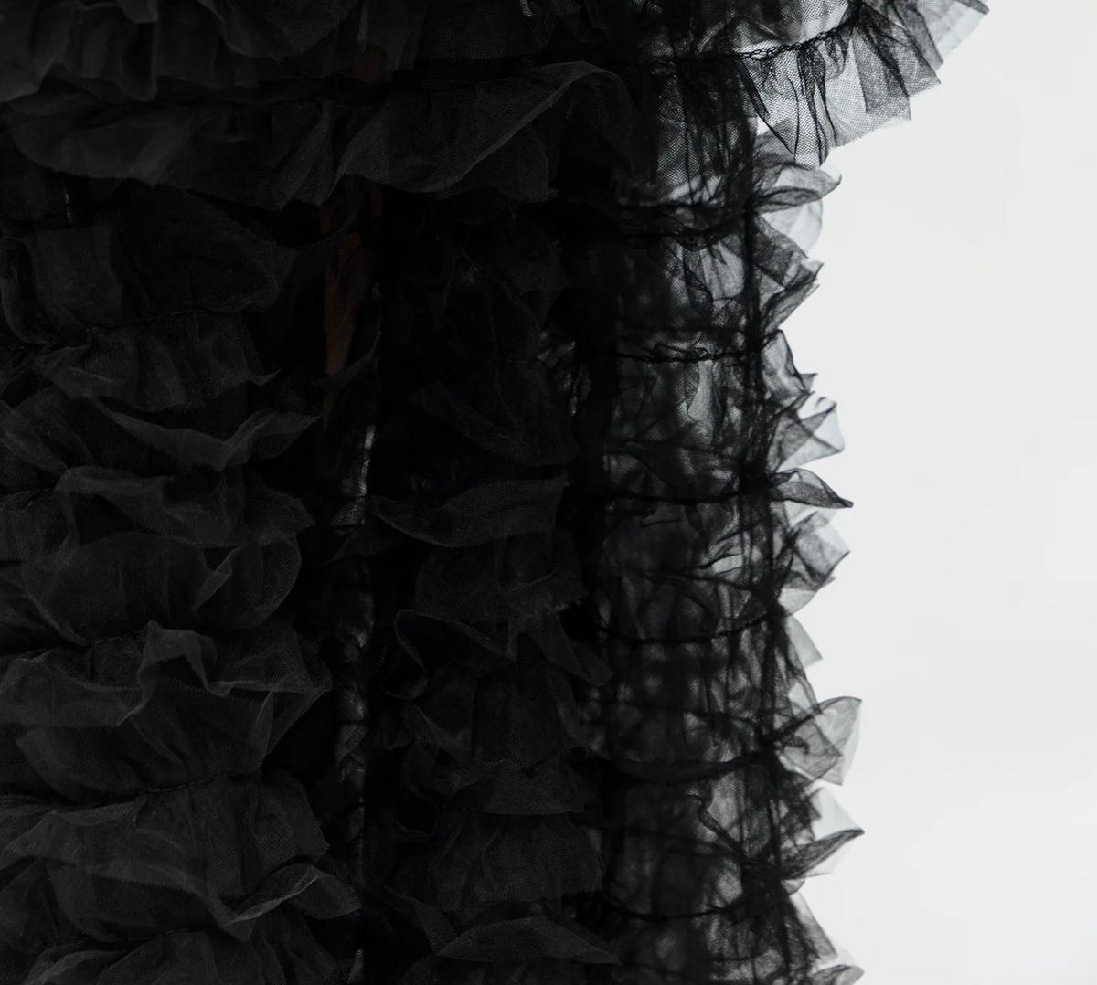 Mesh Maxi Skirt