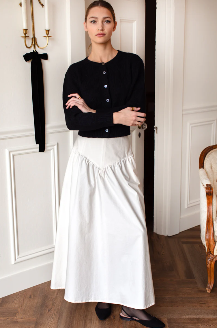 A Line Maxi Skirt