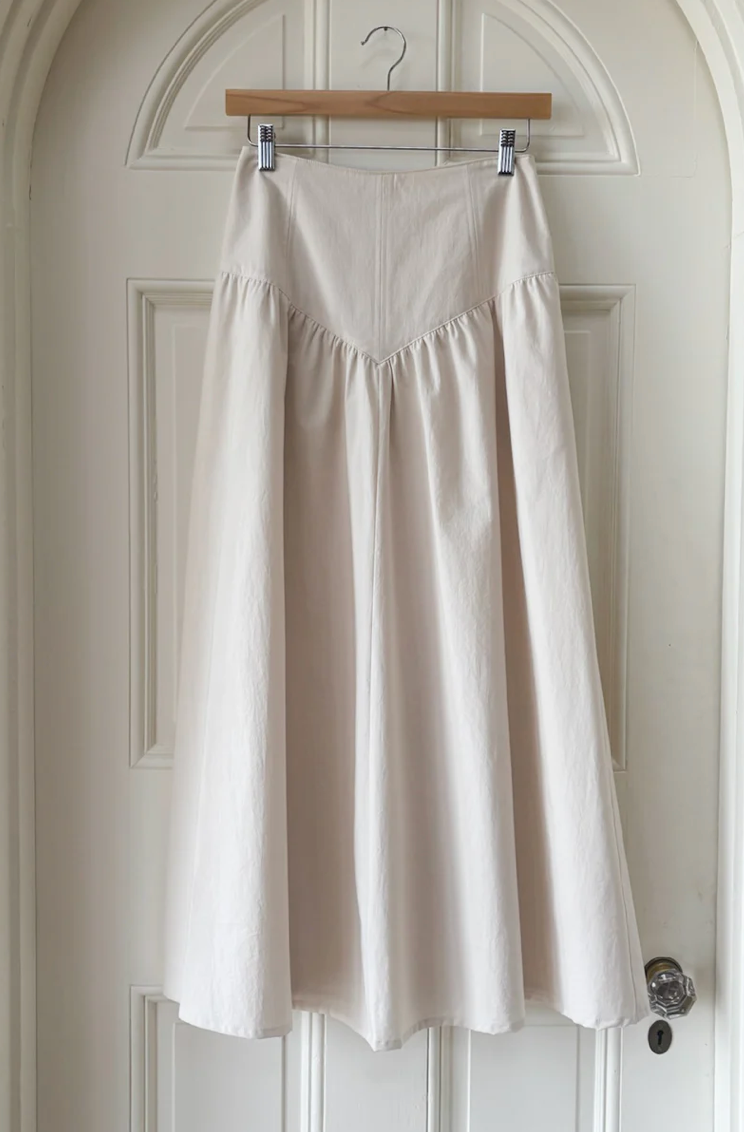 A Line Maxi Skirt