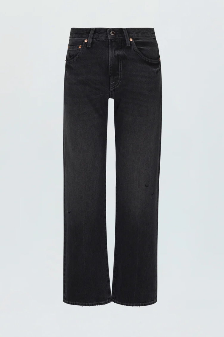 Pistola Lexi Mid Rise Bowed Straight