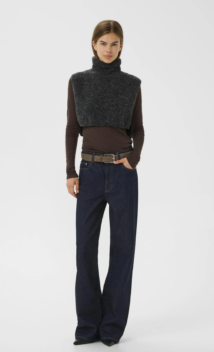 Alpha Open-side Rollneck