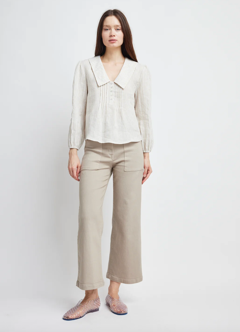 Danna Sailor Collar Blouse