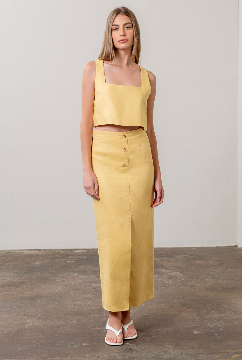 Sleeveless Crop Top