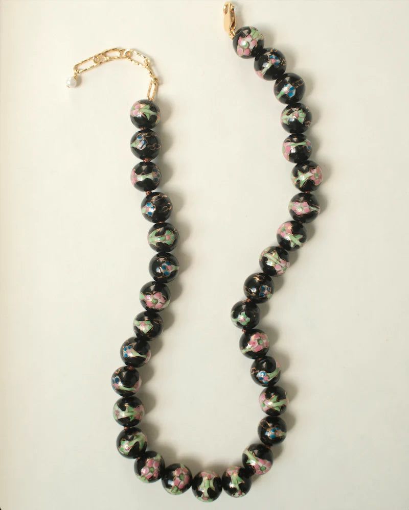 Fleur Noir Necklace