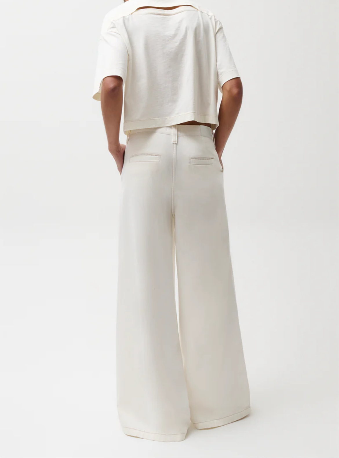Delphine Pleated Wide Leg