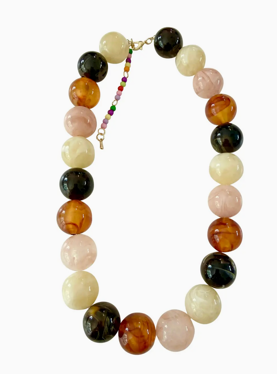 Celia Chunky Beaded Necklace
