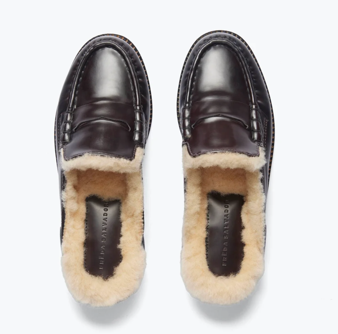 Temi Shearling Penny Loafer