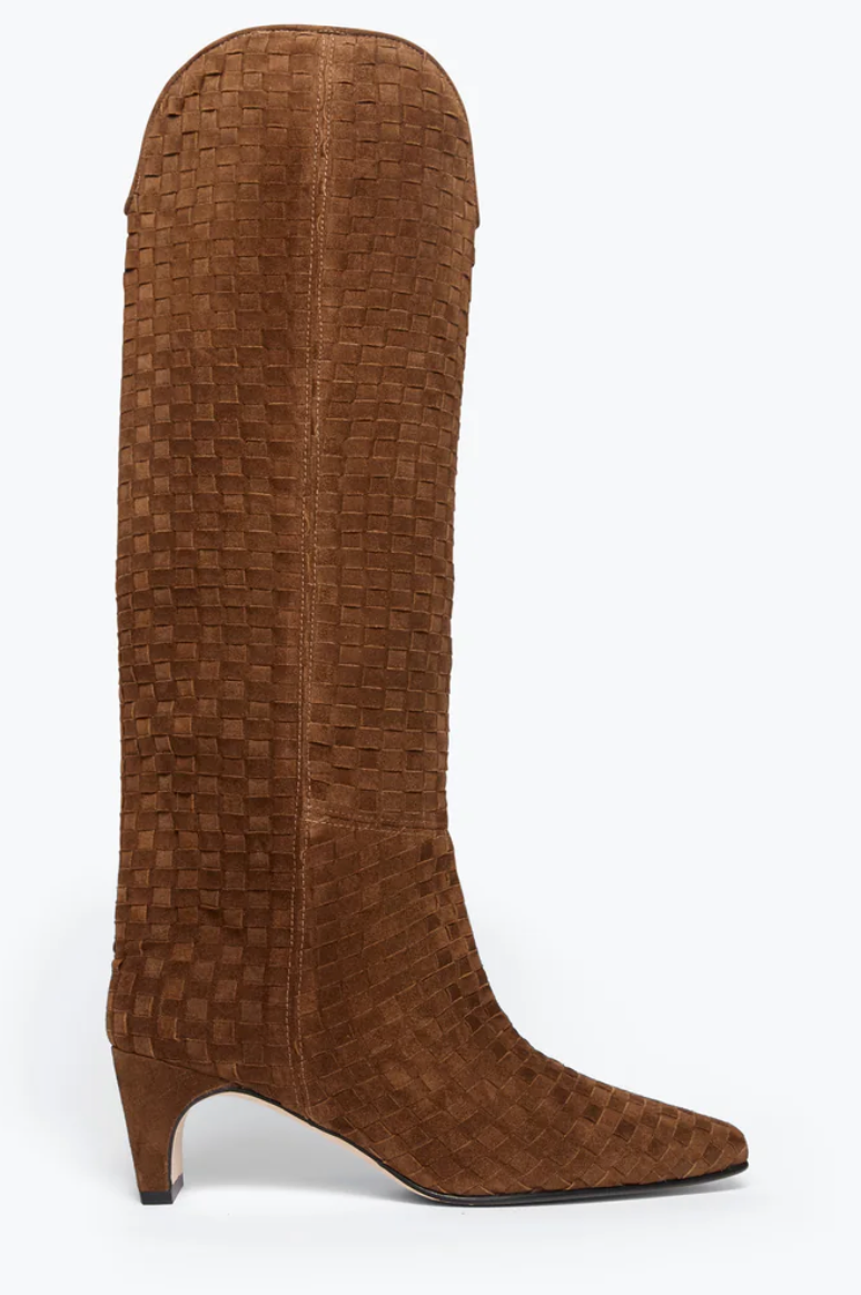 Lennox Woven Tall Boot