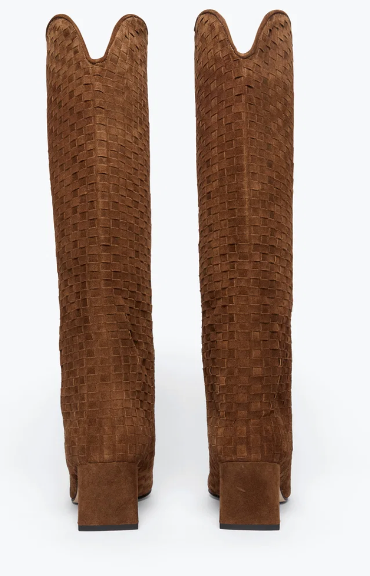 Lennox Woven Tall Boot