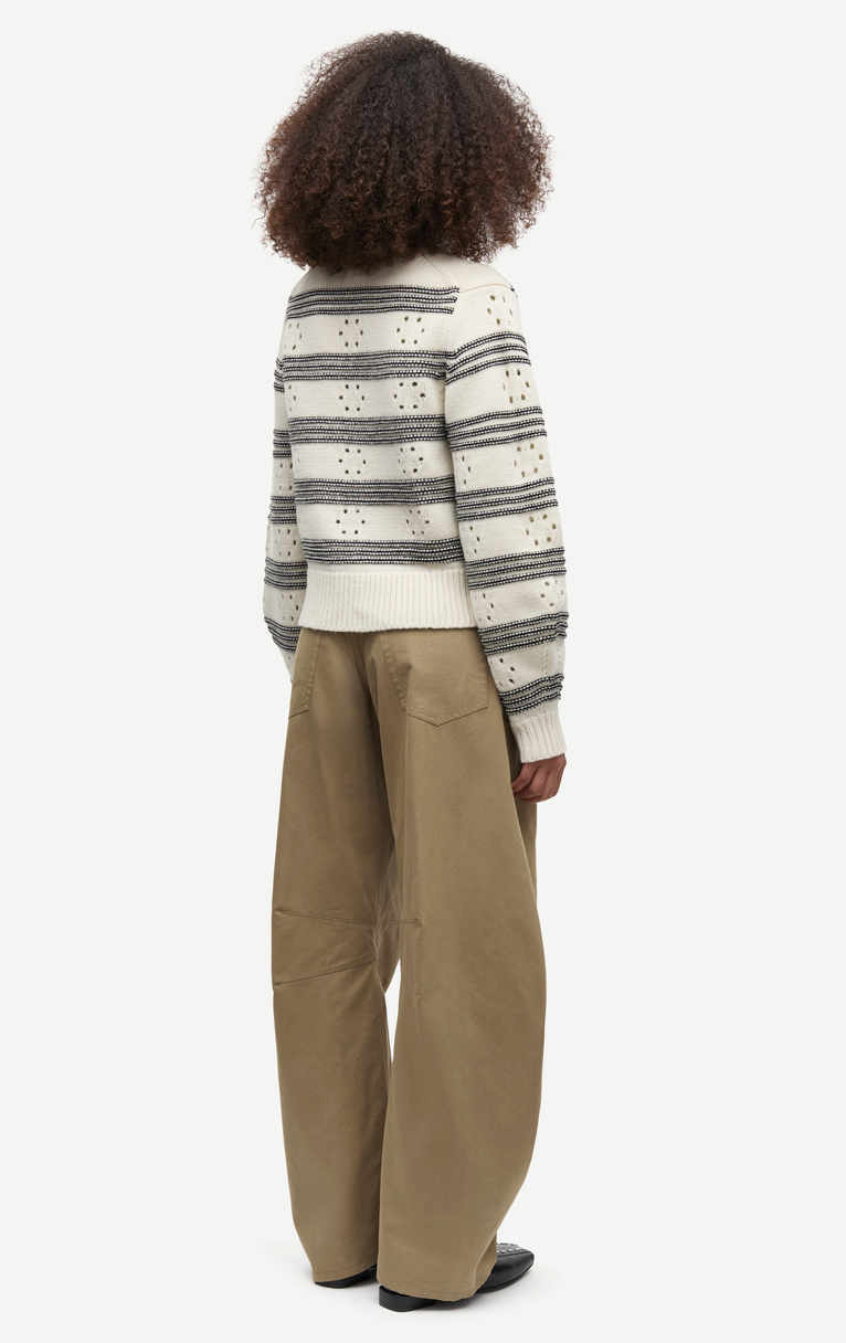 Sapolly Pointelle Cardigan