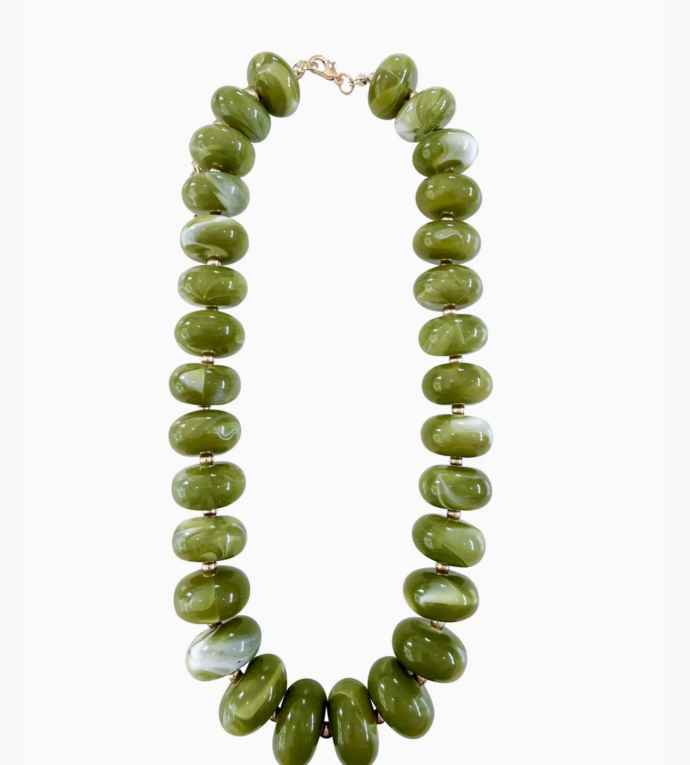 Liberty Chunky Beaded Necklace