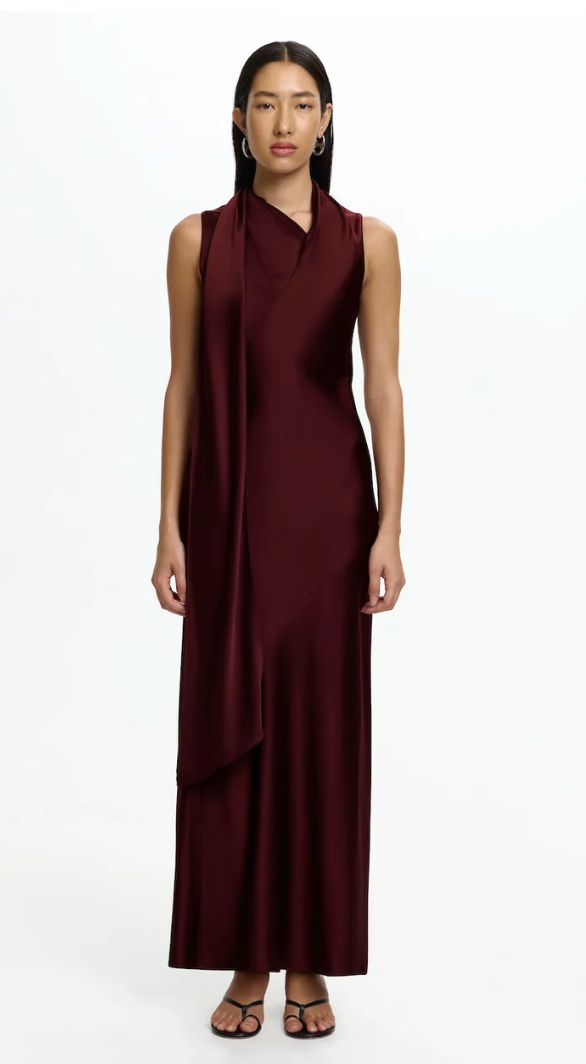 Daria Maxi Scarf Dress