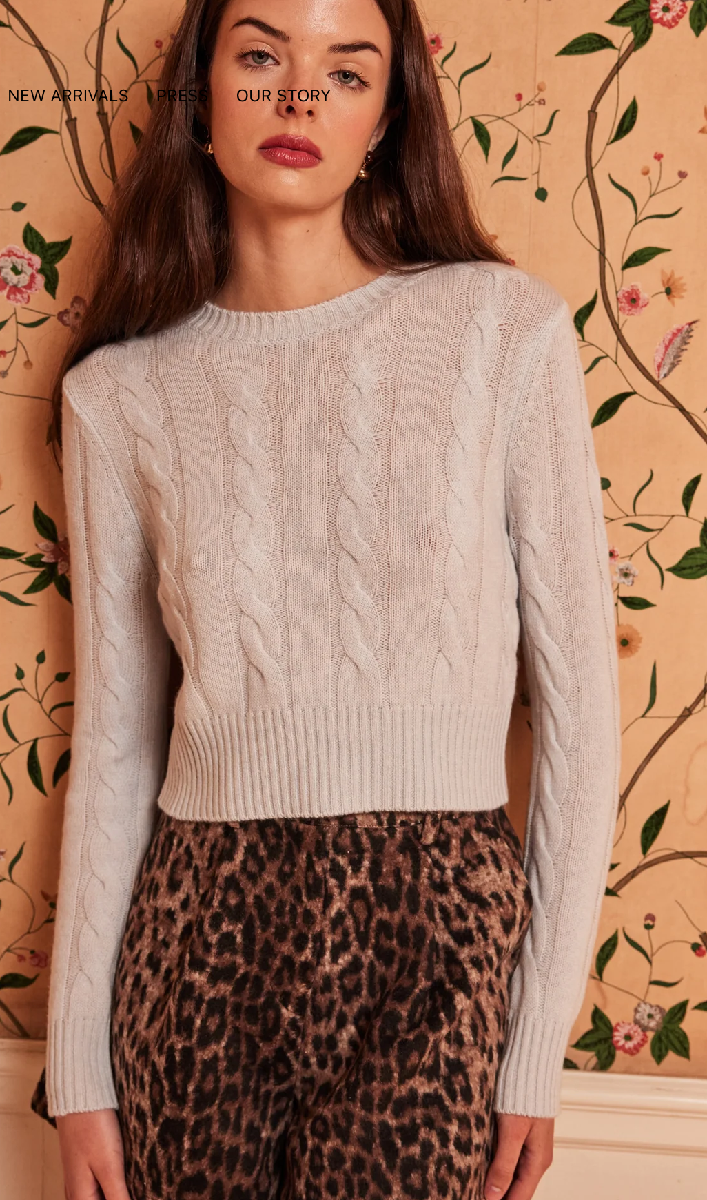 Margaux Cable Knit Sweater