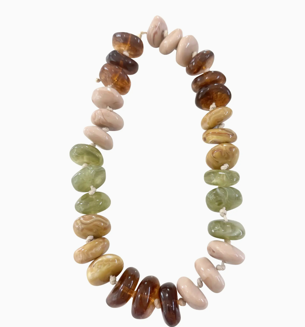 Delray Chunky Beaded Necklace