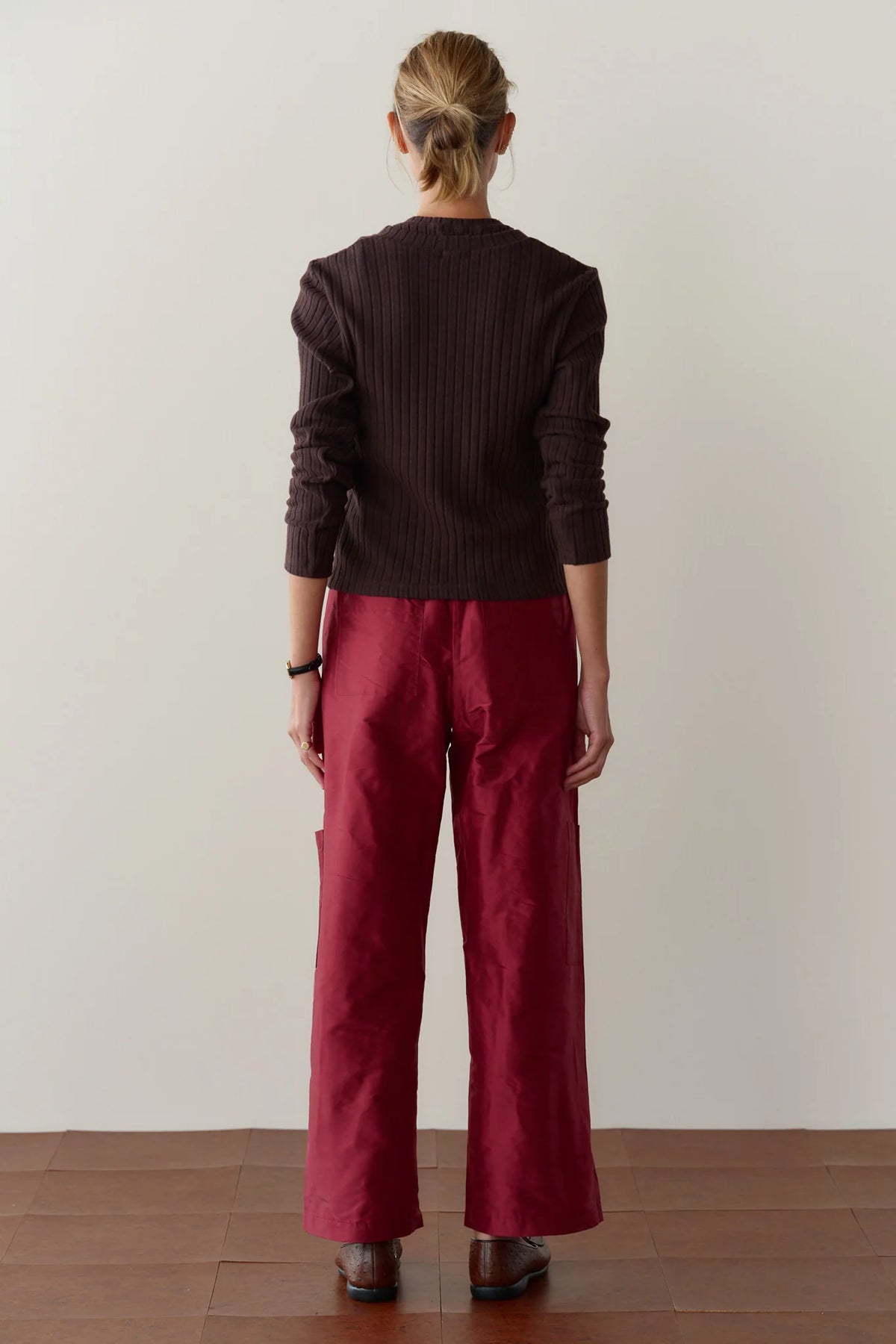 Sik Taffeta Cargo Pant
