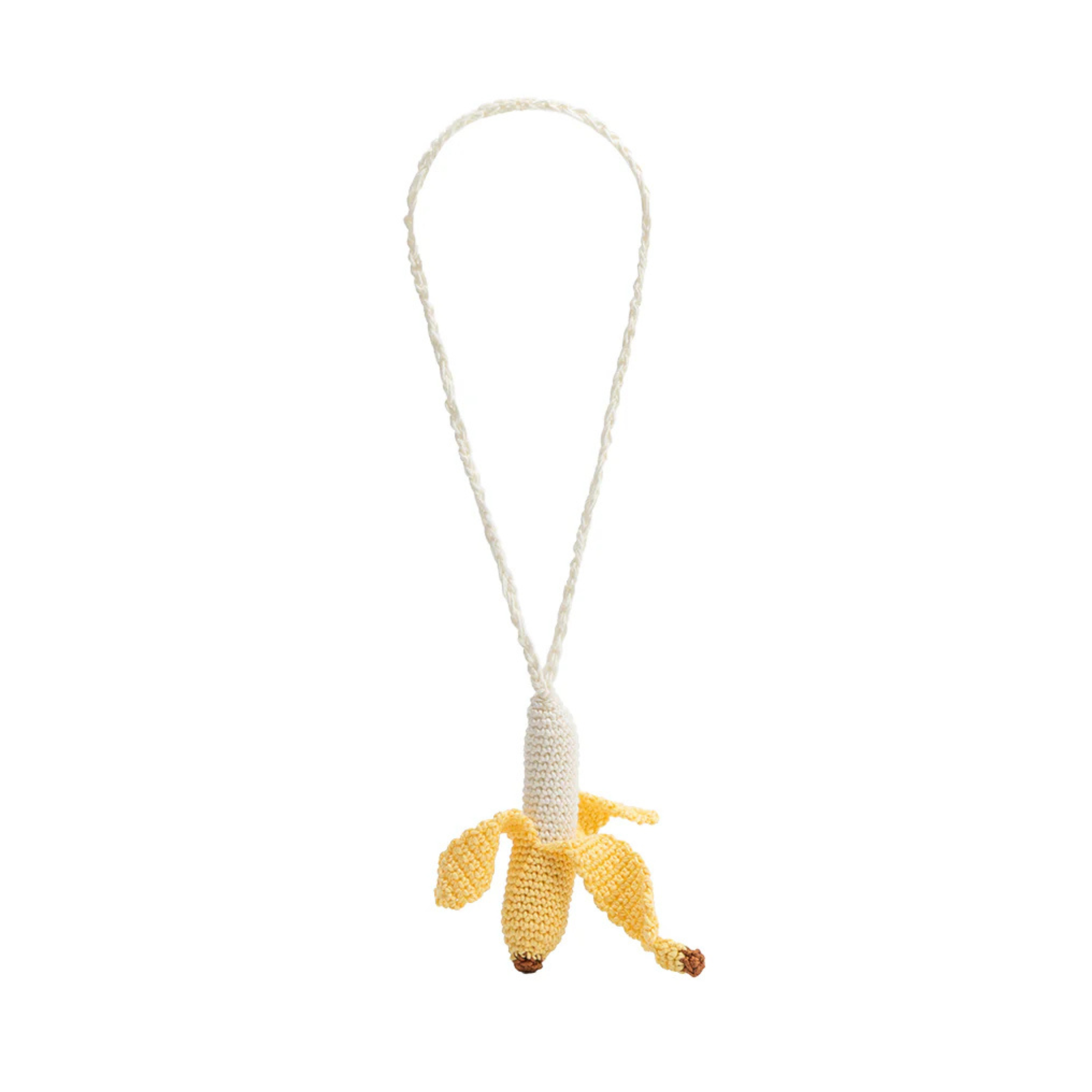 Melie Bianco Crochet Bag Charm