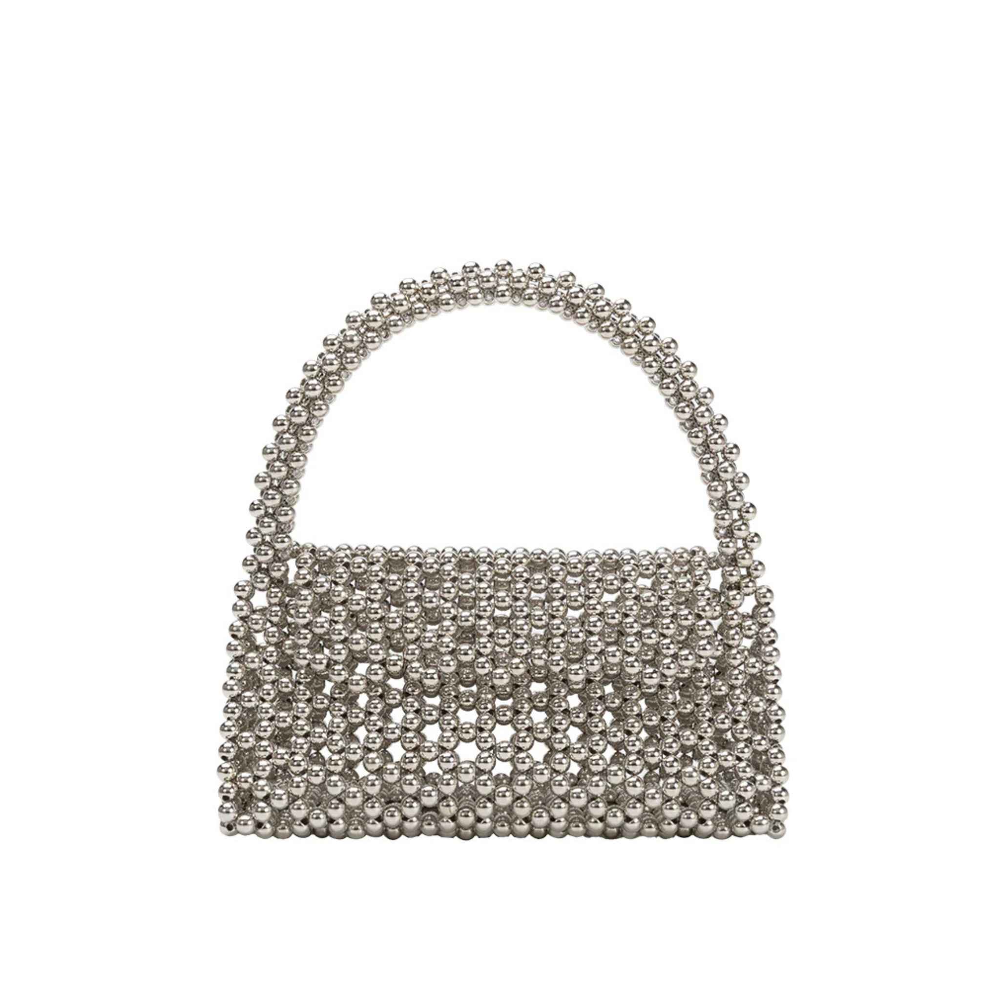Morgan Beaded Top Handle Bag