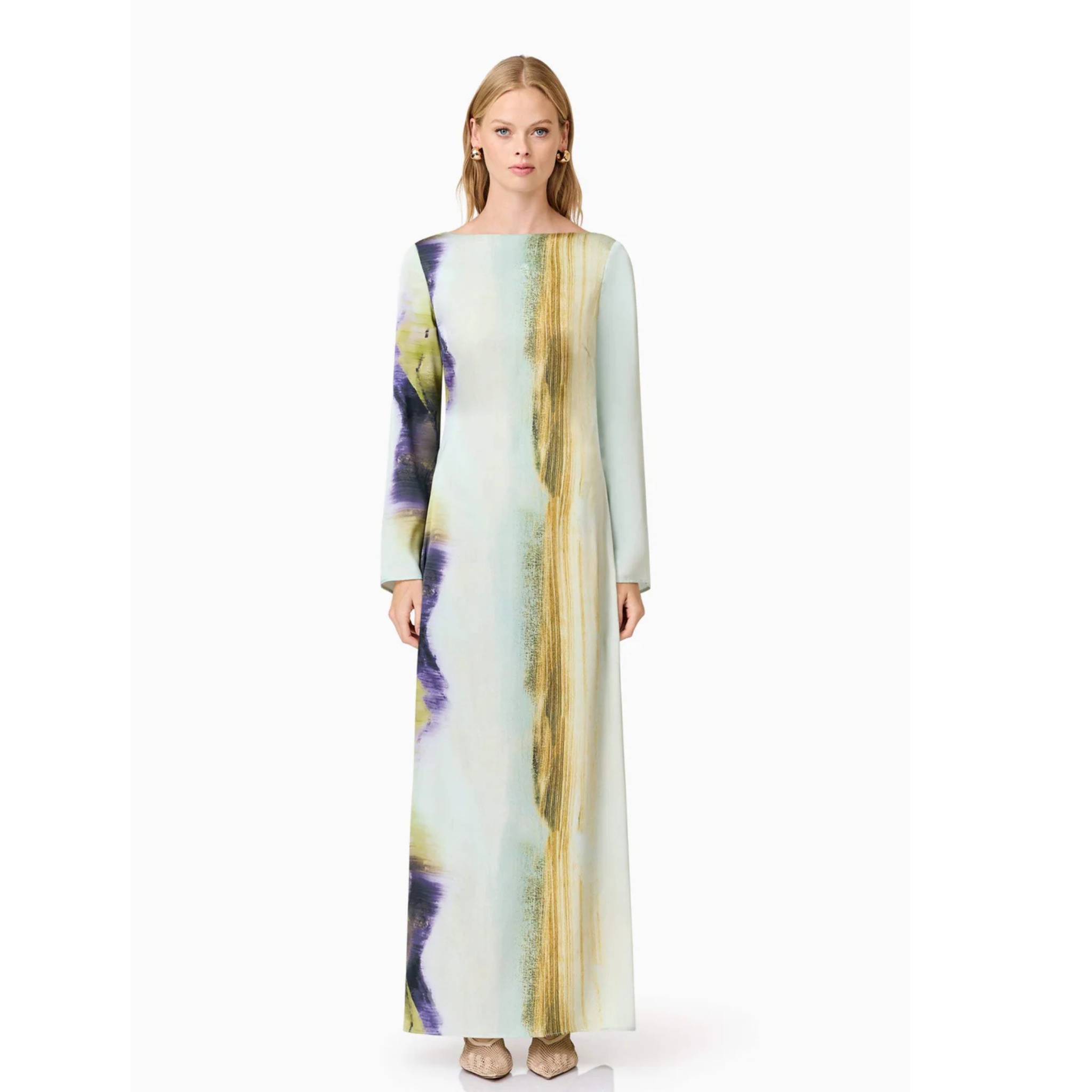 Willow Satin Midi Dress