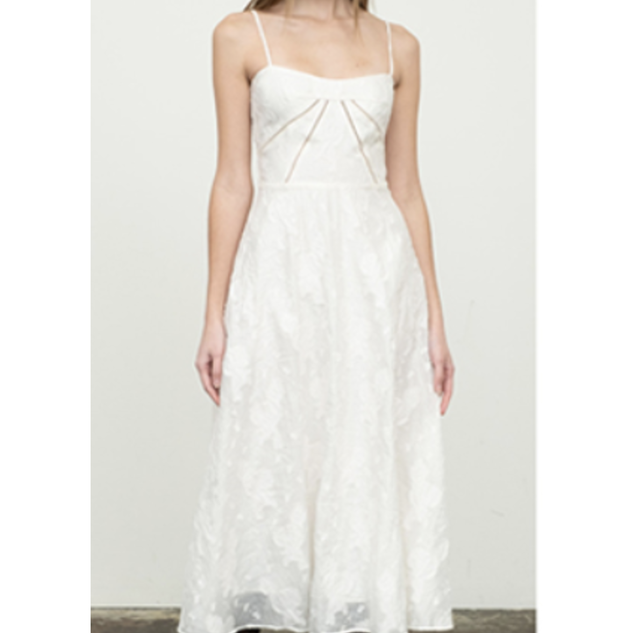 Moonriver Detailed Midi Dress